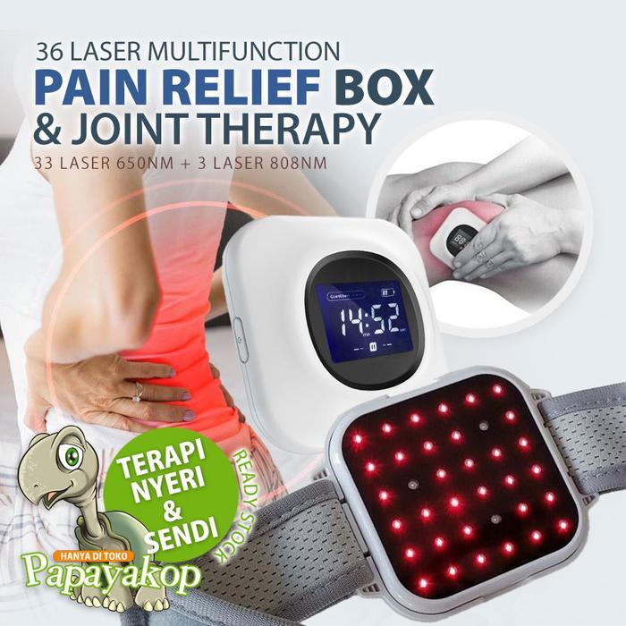 36 Laser Terapi Nyeri Sendi, Syaraf & Otot - Laser Pain Box Relief dr