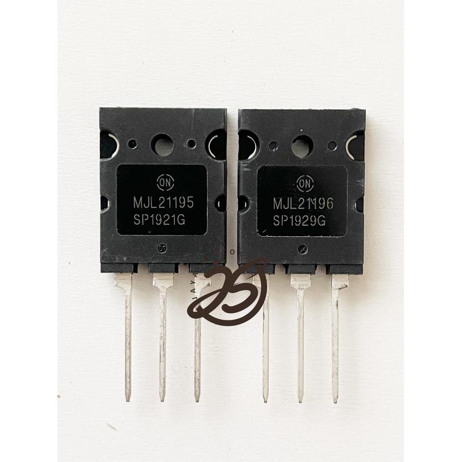 1 Set Mjl21195 Mjl21196 Asli Original Merk On Mjl21195-21196