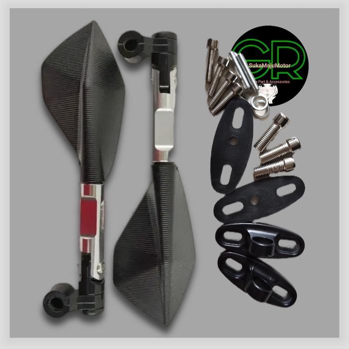 Kaca Spion Tomok V2 B Kecil Universal Motor Nmax Mio Pcx Scoopy Aerox Beat Cbr Vario Vixion Ninja