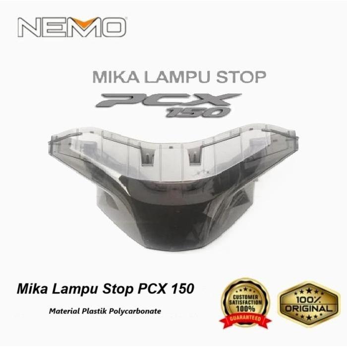 Mika Lampu Stop PCX 150 NEMO Mika Lampu Belakang PCX Original Kuat & Jernih