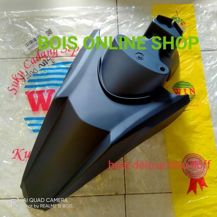 SPAKBOR DEPAN BEAT DELUXE BIRU DOFF