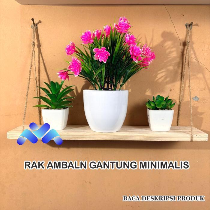 Rak Ambalan rak kayu Rak Minimalis Rak ambalan Gantung Rak gantung Bunga Rak Gantung Foto