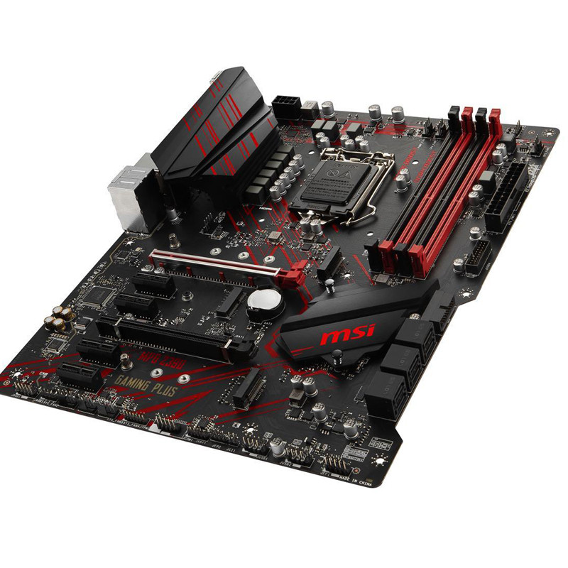 MPG Z390 GAMING PLUS MSI LGA 1151 With Intel Z390 SATA 6Gb/s ATX Motherboard