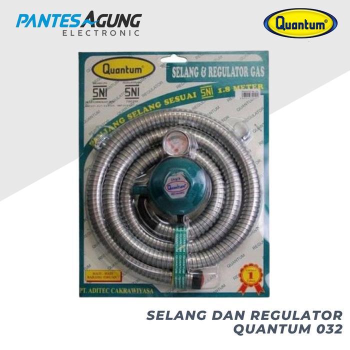 Diskon Selang+Regulator Quantum 032 Selang Quantum