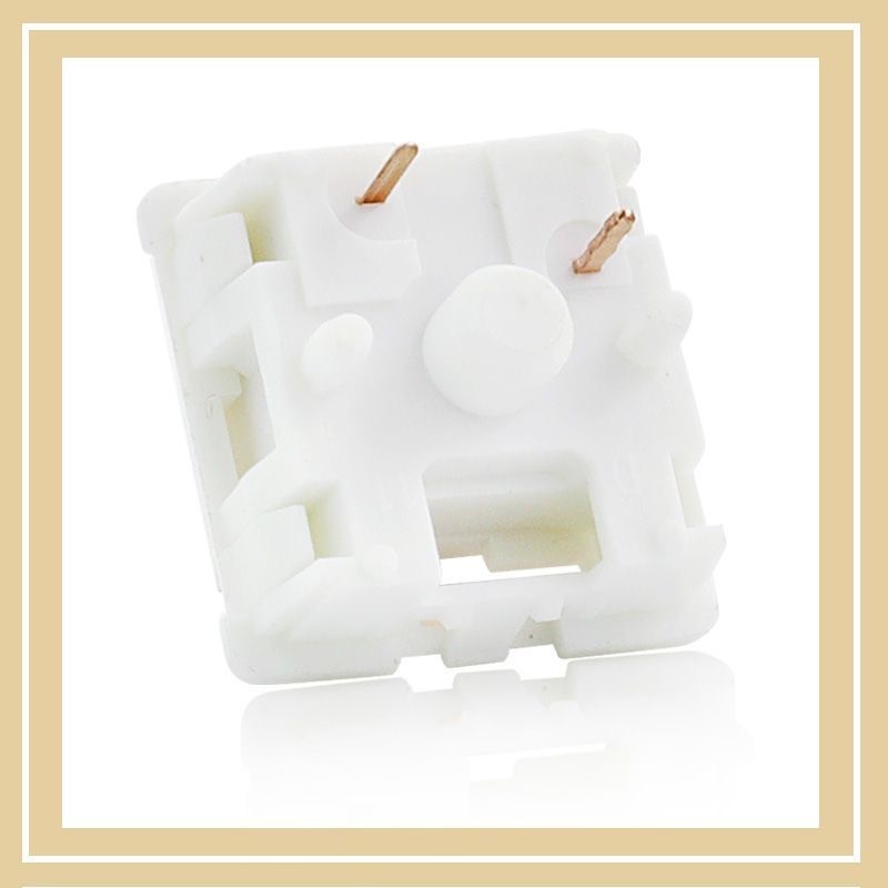 Outemu Switches Lubed Mechanical Keyboard Switch 5Pin Silent Tactile Linear Cream Blue Pink Yellow