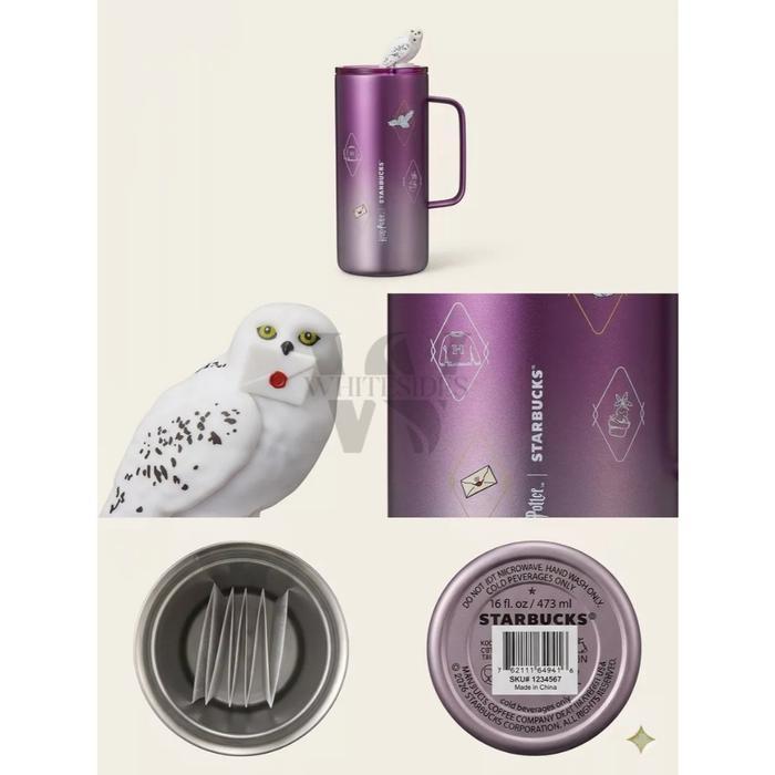 Lalaby Shop Hedwig Mug Purple - Starbucks Harry Potter Edition 2026 Whole Bean 250Gr Gram Via