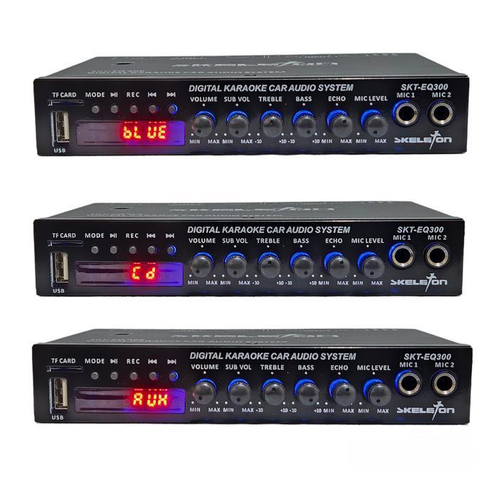 Parametrik Preamp Equalizer Karaoke Bluetooth Eq300 Terlaris