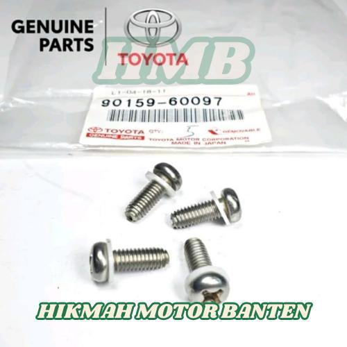 Baut Grill Kacamata Lampu Depan Grill Toyota Hardtop Fj40 Bj40 4 Pcs