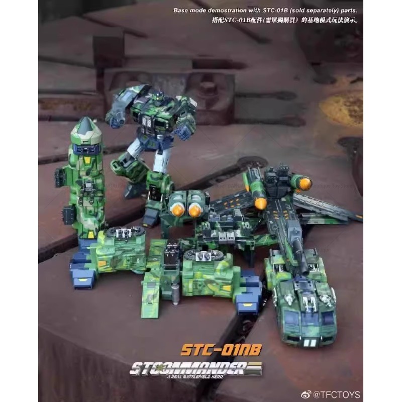 Brand New Spot Original Deformation Toys TFC STC-01NB STC01NB Thunder Missile Vehicle Nuclear Bomb