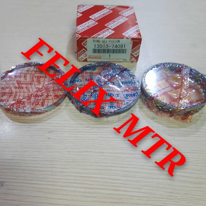 Ring Piston Ring Seher Set Toyota Corona Twincam 2.0 St171 Std 050
