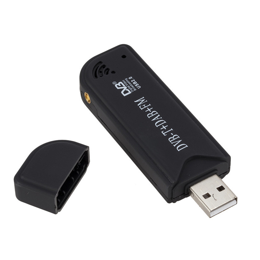 Digital TV Stick Dongle DVB-T DAB FM Antenna Receiver Mini USB2.0 Wireless Radio for Household TV