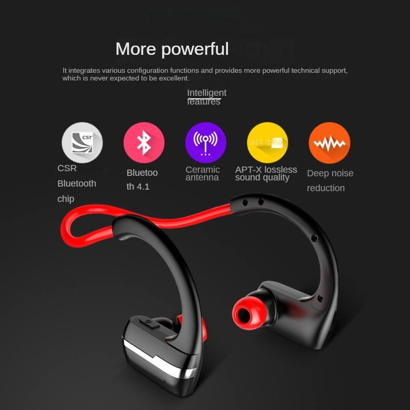 P10 MP3 player Bluetooth headset stereo hanging headset hands-free headset sports headset mp3 player