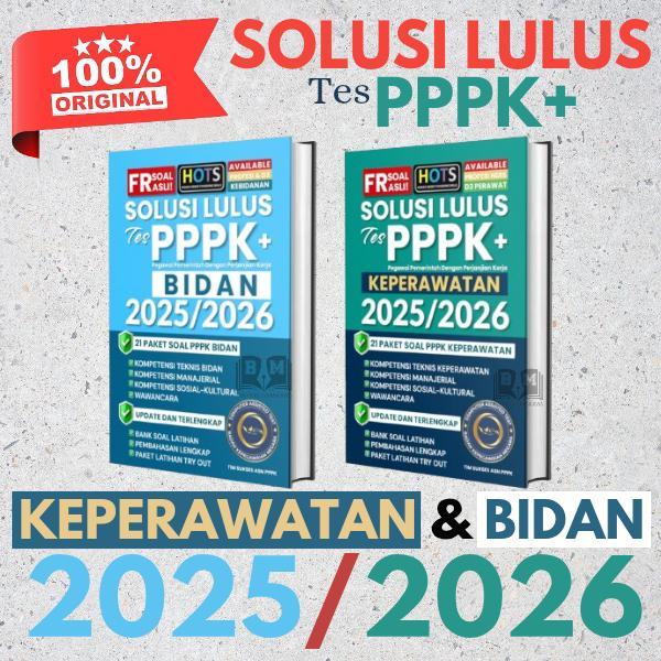 PPPK PERAWAT 2025/2026 Buku PPPK BIDAN 2023/2024 SKB PERAWAT SKB KESEH
