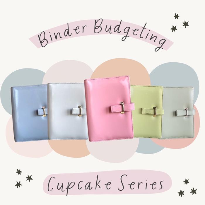 BINDER CUPCAKE BUDGETING PLANNER A6 *