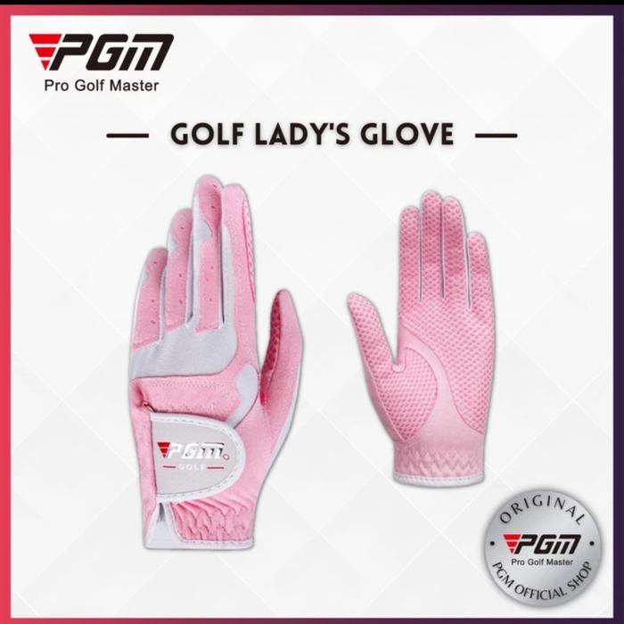 PGM Women Golf Glove Ladies Anti Slip / Sarung Tangan Golf Wanita Original PGM ST018
