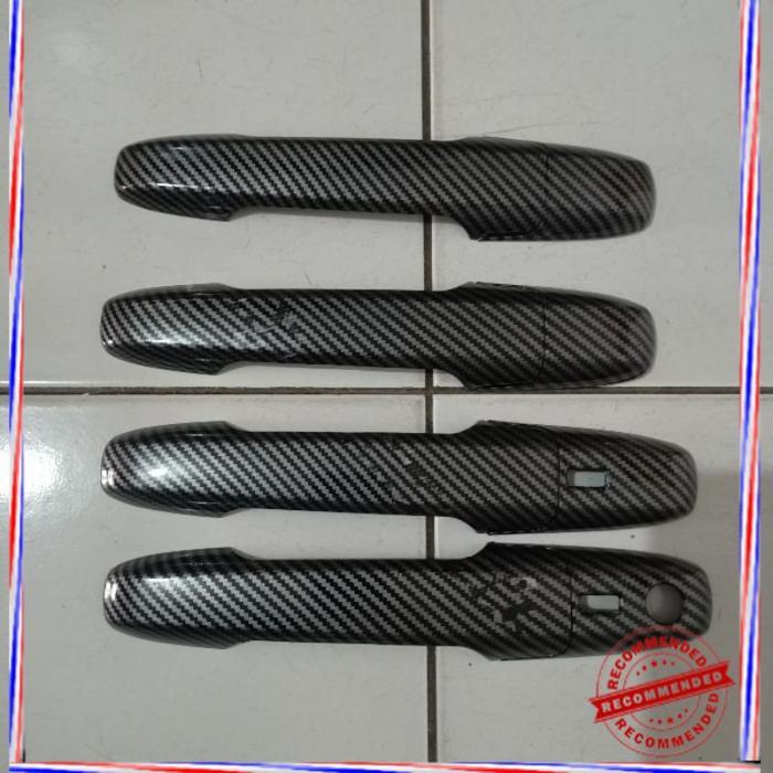 Handle Carbon Cover Handle All New Xenia Avanza Veloz 2022 Aksesoris Variasi Mobil Terbaik