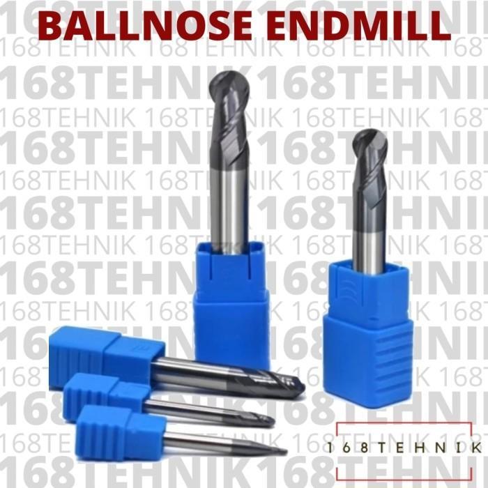 Ballnose Carbide Hrc 45 Hrc45 / Endmill Ballnose 6Mm R 3.0 /Endmill Ballnose 8Mm R 4.0 / Endmill