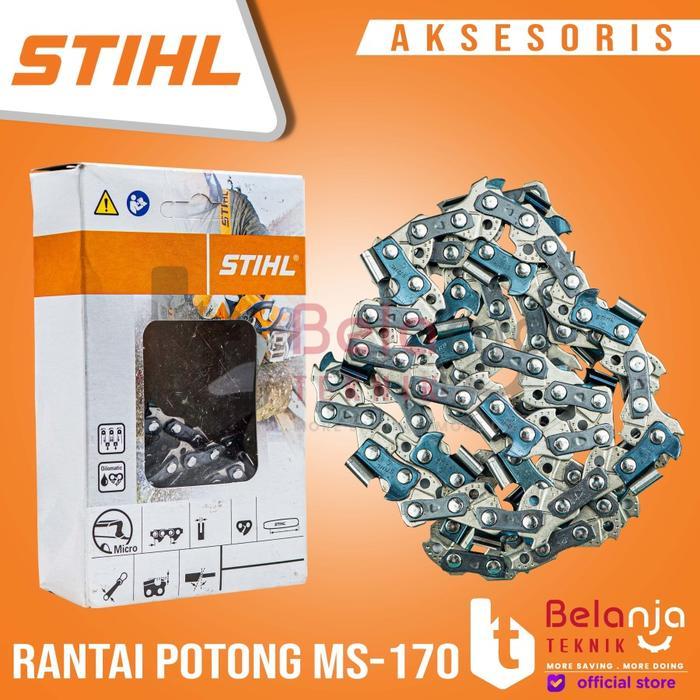 STIHL RANTAI POTONG GERGAJI 14" MS 170 CHAINSAW MS170 14 INCH