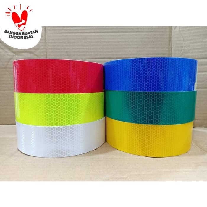 STICKER SCOTCHLITE REFLECTIVE HONEYCOMB / SARANG TAWON / PRISMATIC