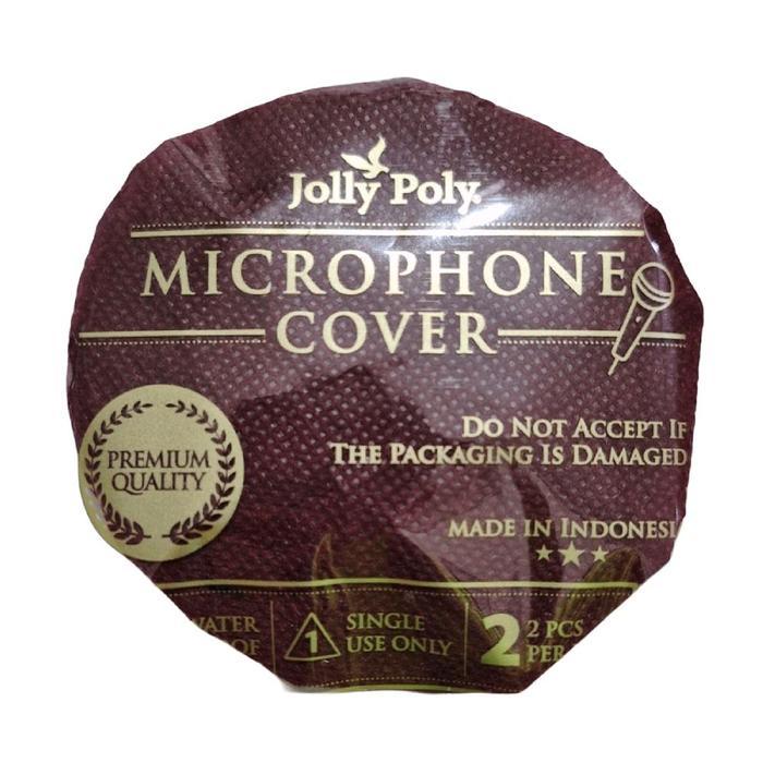 Sarung Mic Karaoke / Cover Mic Sekali Pakai - Mic Cover Microphone Terlaris