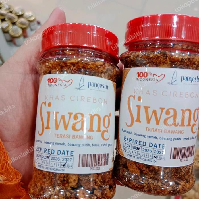 Terlaris Siwang Terasi Bawang "Pangestu" Berat - 80 Gram Khas Cirebon