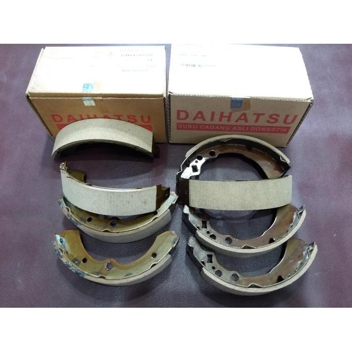 READY PART KAMPAS REM HIJET 1000 - S75 (DEPAN BELAKANG) ASLI KODE 108