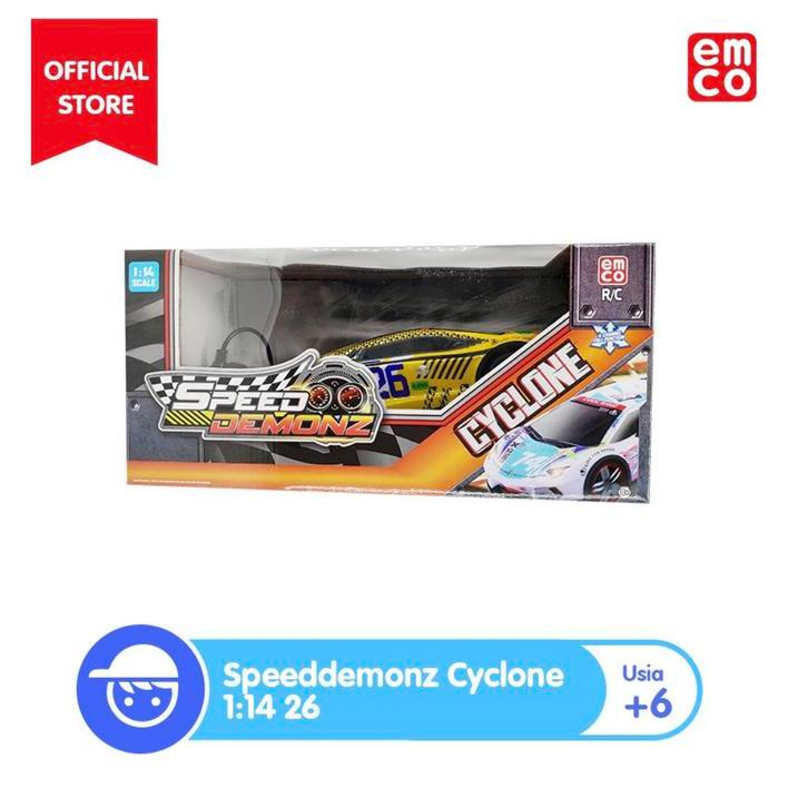 Mainan Mobil EMCO Speed Demonz Cyclone
