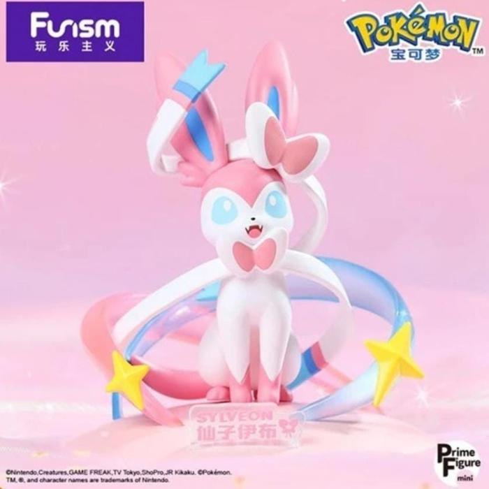FIGUR POKEMON PRIME SYLVEON MINI 45768 [ORIGINAL FUNISM]