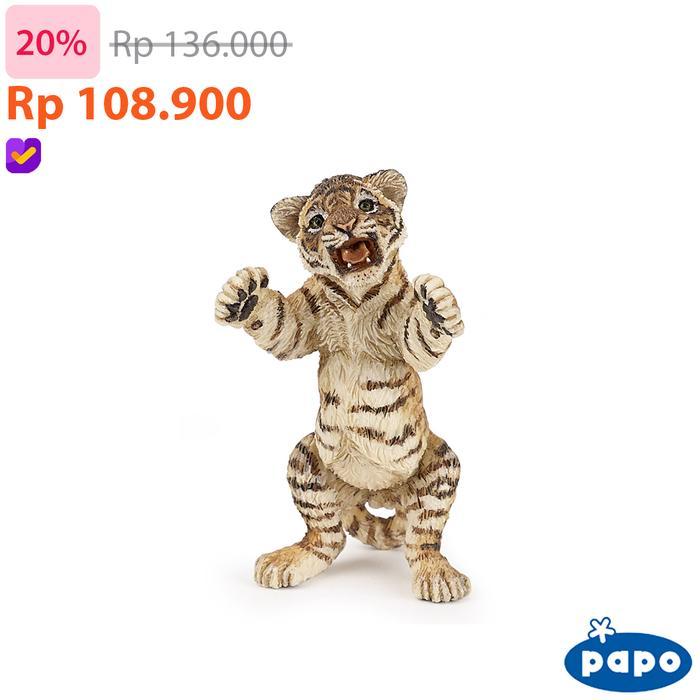 Papo 50269 - Standing Tiger Cub - Animal Figure