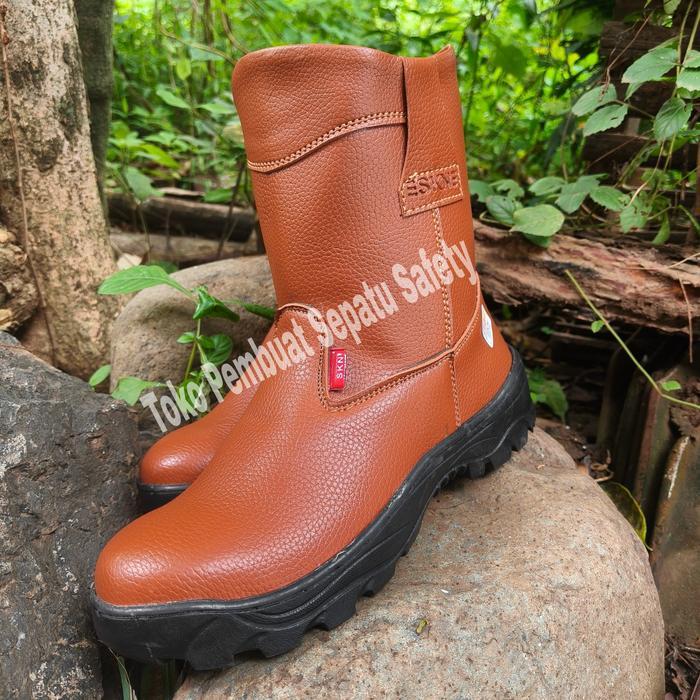 Sepatu Safety King Gregor Boots Ujung Besi Sepatu Proyek Industri, Shoes Safety Keselamatan Kerja