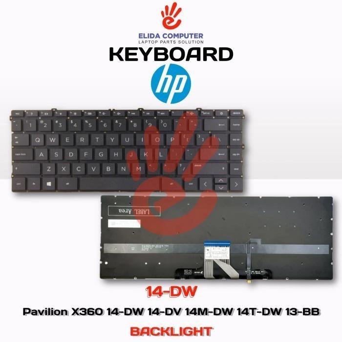 Keyboard HP Pavilion 14-EC0013AU 14-EC0014AU 14-EC0007AU 14-EC0008AU