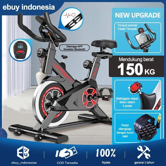 Sepeda Olahraga Spinning Bike Sepeda Statis Peralatan Sepeda Fitness Olahraga Sepeda Statis
