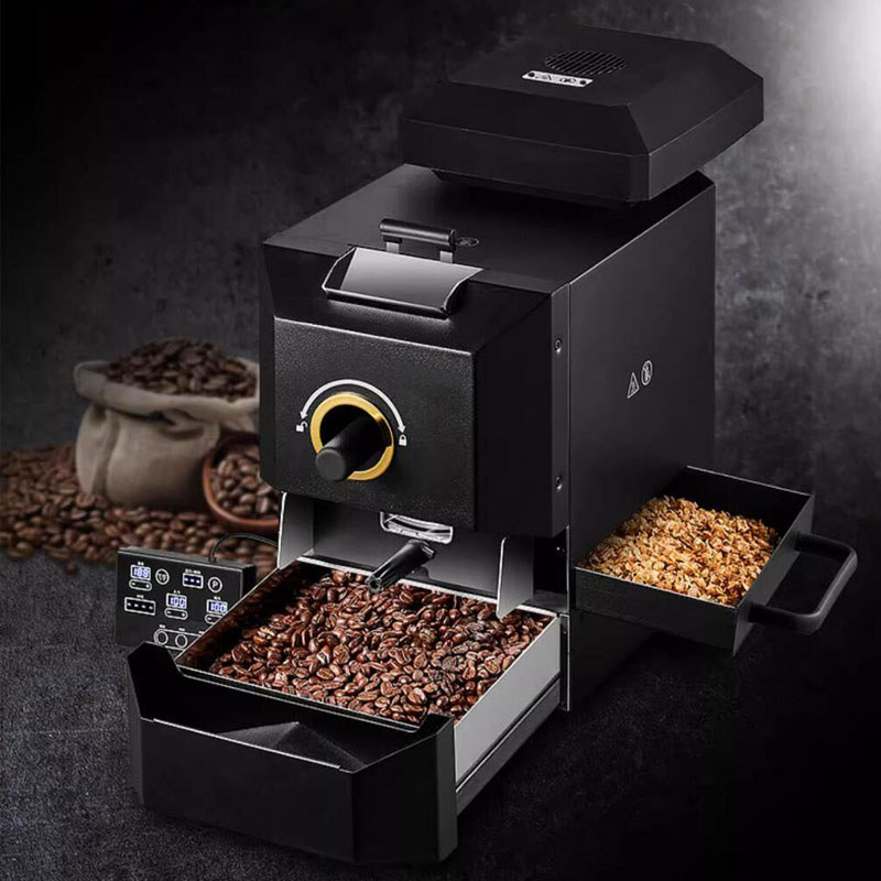 Commercial Coffee Beans Roaster Machine Stainless Steel Coffee Roaster Machine Smokeless Stainless