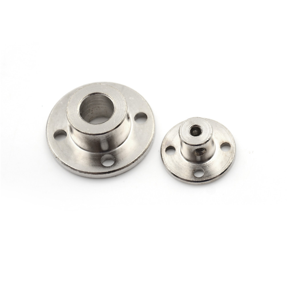 3/4/5/6/7/8/10mm R11 Rigid Flange Coupling Iron Motor Guide Shaft Coupler Motor Connector Set Power