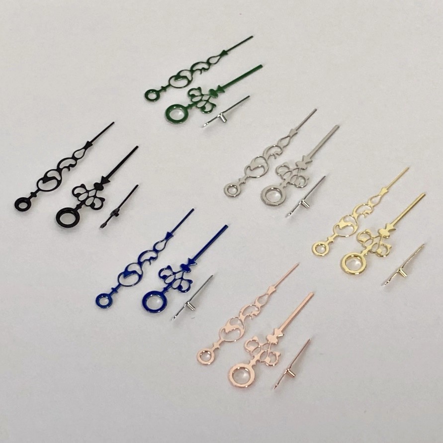 ST3600 Hands Silvery Green Blue Golden Rose Gold For ETA 6497 6498 Tianjin ST3600 3621 Movement