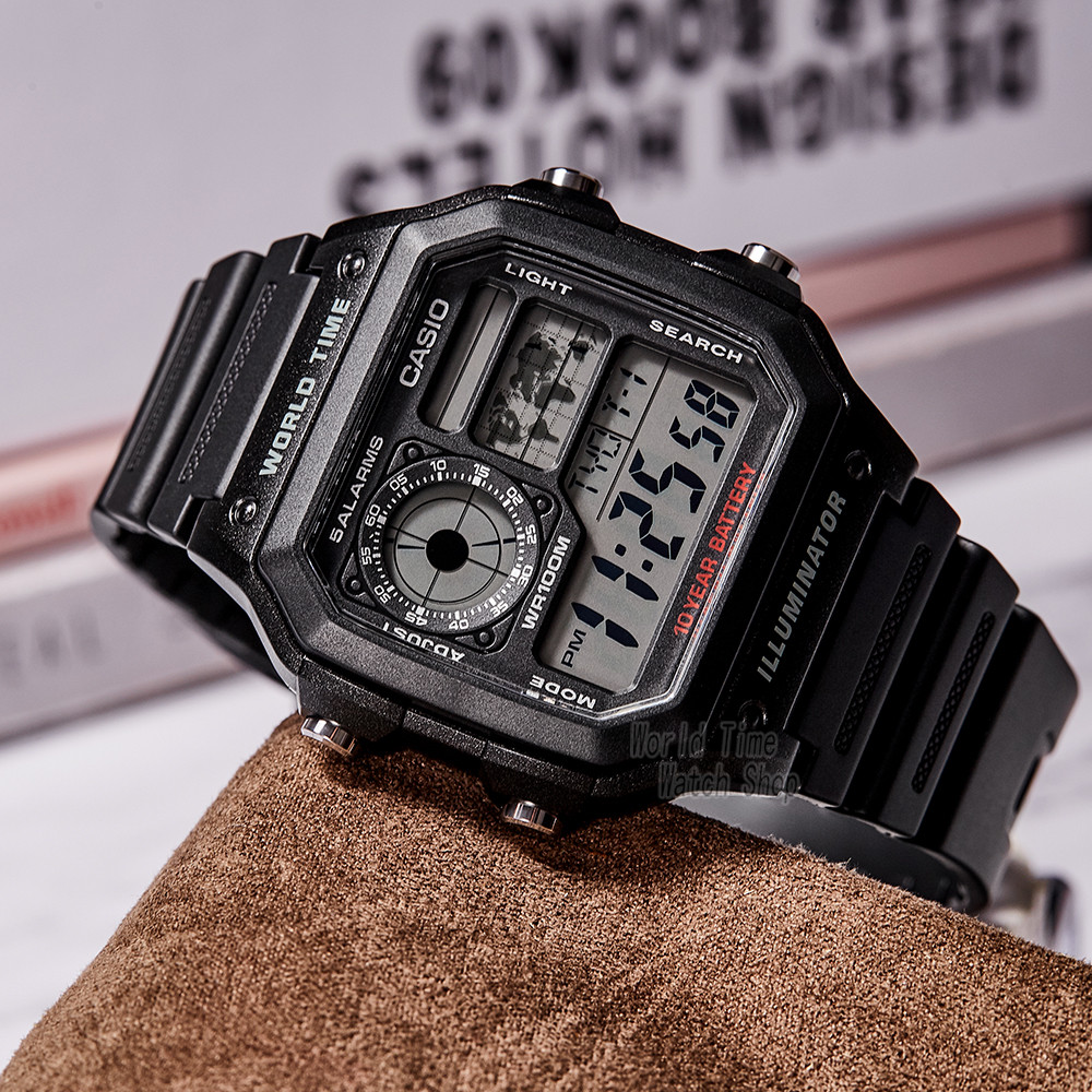 Casio watch Explosion watch men set luxury brand LED military digital watch sport Waterproof quartz