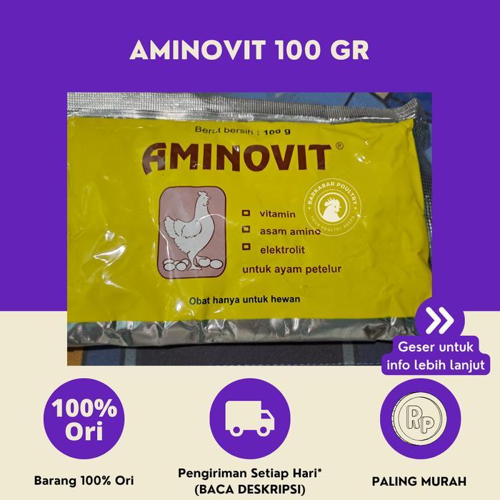 Aminovit 100 gram Vitamin Ayam Petelur Medion readyyy