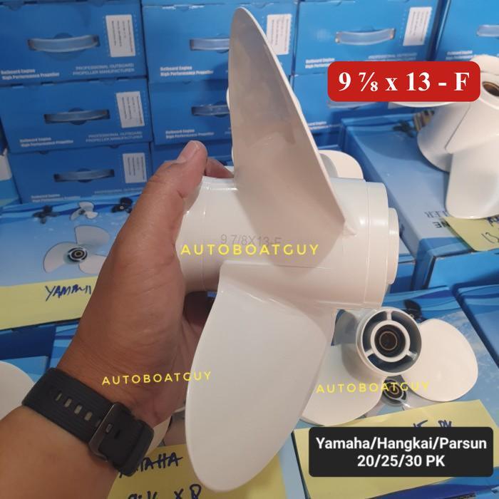 Propeller / Baling / Kipas Mesin Tempel Yamaha 20 - 25 -30 Pk / Hp #Gratisongkir