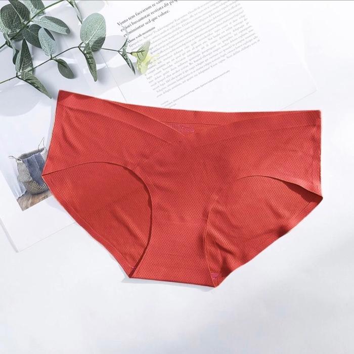 3,6,12pcs CD Wanita Seamles Hamil Celana Dalam Maternity Polini Katun Bumil Adem Cewek Ibu