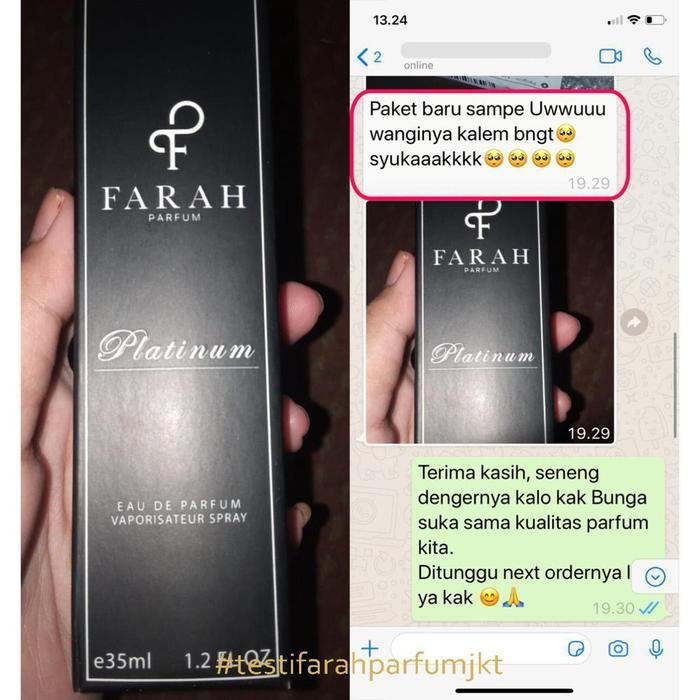 Farah Parfum Scandalous Women - Platinum - Parfum Wanita #Gratisongkir