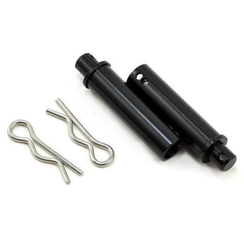 Yokomo YD-2/YD-4 Aluminum Body Mount (Black) - D-176