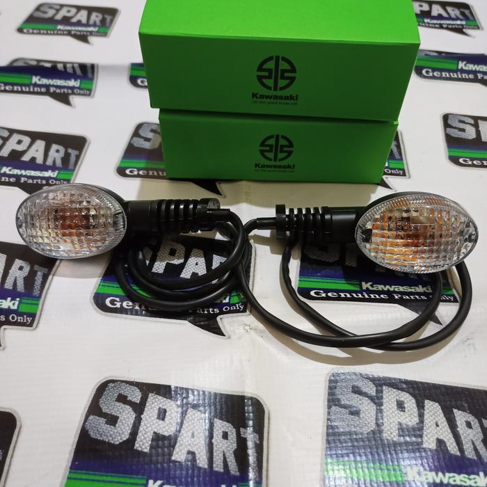 Lampu Sen Sein Riting Depan Belakang Klx 250 Original Kawasaki