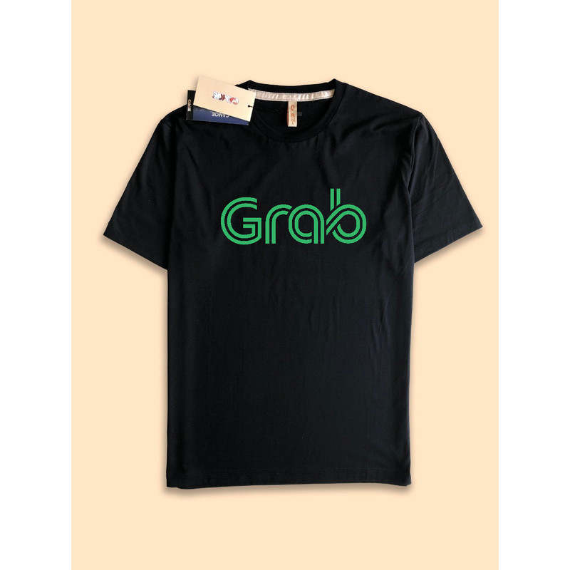 Kaos Tshirt Grab logo