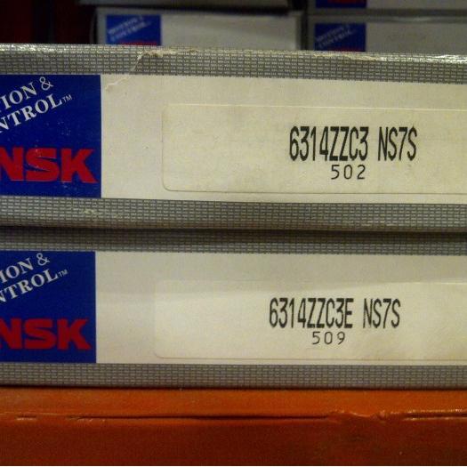 Deep Groove Ball Bearing 6314-2Z-C3 Nsk Original 6314Zz 6314 Zz C3