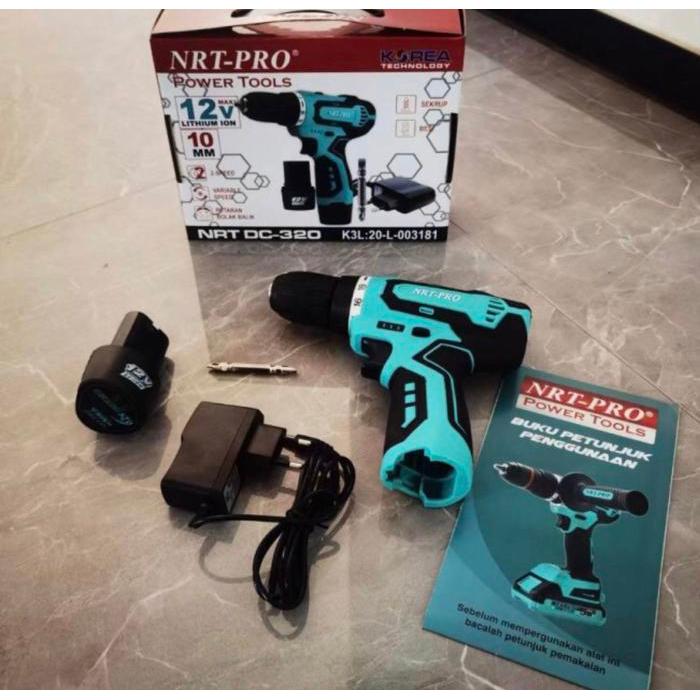 Bor Cordless Nrt Pro 320 Dc 320Dc Bor Batre