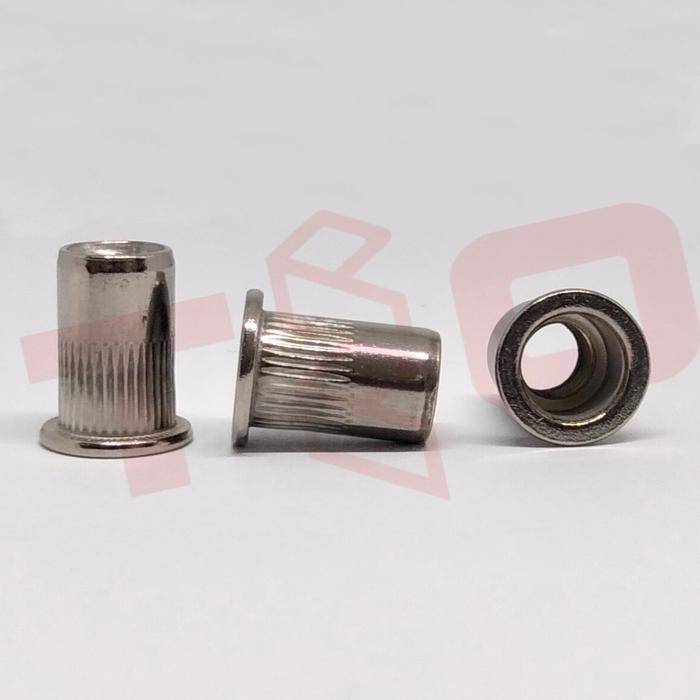 Rivet Nut M8 Stainless 304 - Mur Rivet M8 SS304 - Rivnut M8 - Tanam