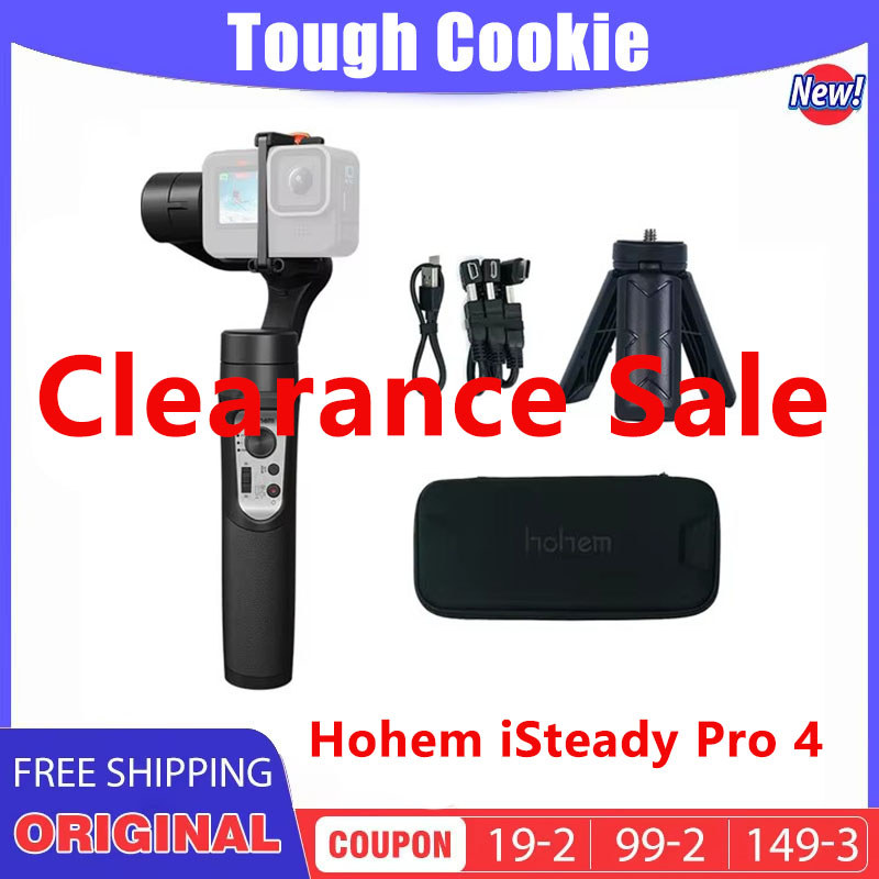 on sale Hohem iSteady Pro 4 3-Axis Action Camera Gimbal Stabilizer