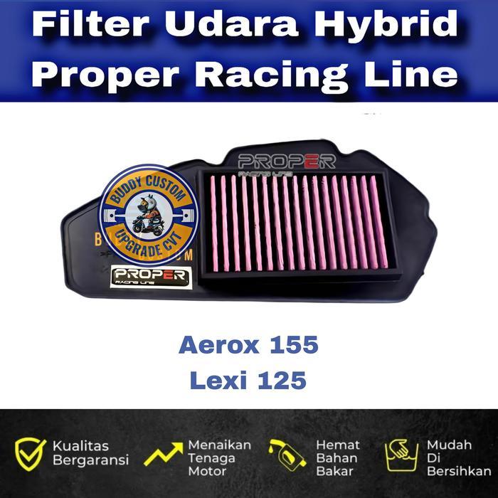 Filter Udara Proper Racing Line Aerox 155 Old Lexi - Air Filter Aerox