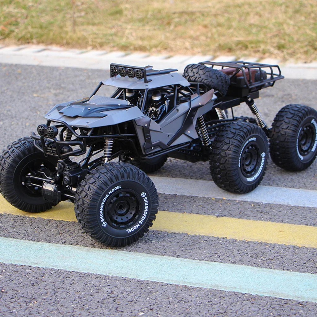 1:6 Oversized Size 6WD RC Car 70CM 6 Wheel Remote Control Truck Offroad 6x6 Vehicles Electric Toys