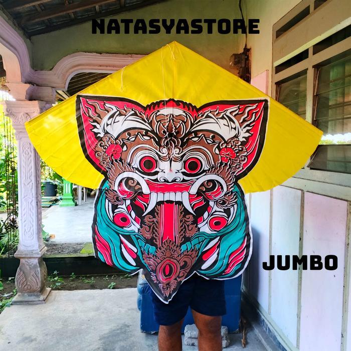 LAYANGAN JUMBO , MAINAN LAYANG-LAYANG ANAK BAHAN BAMBU